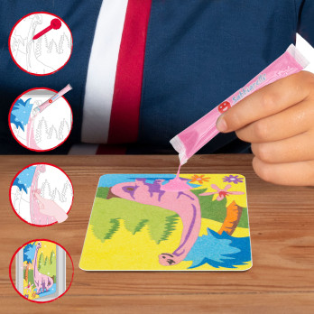 Dino Bag - ustvarjalni komplet s peskom