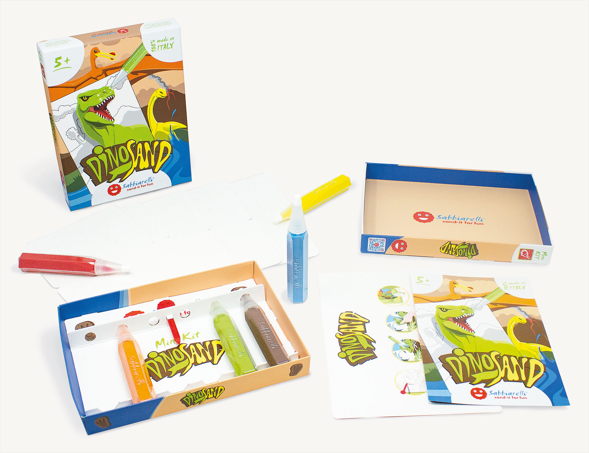 Dino Pesek – srednji ustvarjalni komplet s peskom